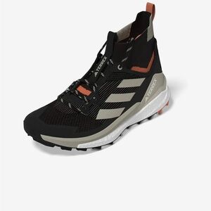 Adidas Terrex Black and Tan Outdoor Shoes